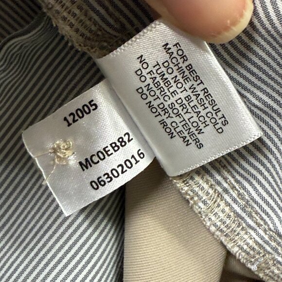 Peter Millar Salem Performance Golf Shorts Men 38 Beige Khaki 9" Classic Fit b97 - Picture 8 of 16